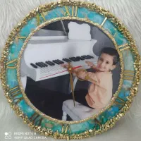ساعت و تابلو رزین و تکسچر|ساعت دیواری و تزئینی|سنندج, |دیوار