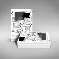 چاپ تراکت و کارت ویزیت با طراحی رایگان|خدمات رایانه‌ای و موبایل|تهران, گرگان|دیوار