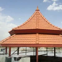 آلاچیق.آبنما.سیمانبری