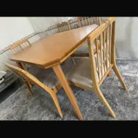 میز نهار خوری ۶نفره پاییزی|میز و صندلی غذاخوری|دهلران, |دیوار