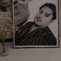 نقاشی سیاه قلم|تابلو، نقاشی، عکس|زابل, |دیوار