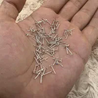 پیرسینگ خال بینی نقره 925
