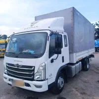 فورس شش تن معاوظه با نیسان دوگانه  کمپرسی مدل بالا