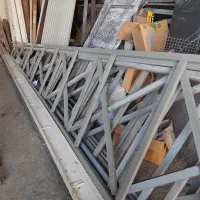 ۲عدد خرپا ۶متری ضدزنگ خورده نو با قوطی۳در۵