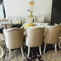 مبل میز غذا خوری تخت کمد|مبلمان خانگی و میز عسلی|قم, لسانی|دیوار