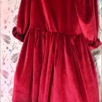 لباس مخمل دخترانه