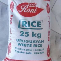 برنج اروگوئه وارداتی فقط تناژ