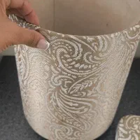 ست جا دستمالی و سطل و جعبه جواهرات|صنایع دستی و سایر لوازم تزئینی|تهران, مجیدیه|دیوار