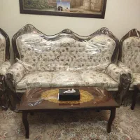 مبل 9نفره‌ درحد نو باعسلیها|مبلمان خانگی و میز عسلی|گلبهار, شهر جدید گلبهار|دیوار