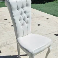 فروش ویژه صندلی دست دوم فلزی مکث میز استوک