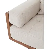 کاناپه آمریکایی ۴ نفره طرح وود فریم (wood frame)|مبلمان خانگی و میز عسلی|تهران, پونک|دیوار