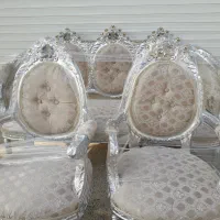 مبل سلطنتی باست غذا خوری ۸نفره مناسب جهیزیه|مبلمان خانگی و میز عسلی|اردبیل, |دیوار