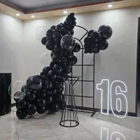 بادکنک آرایی . گل آرایی . سینی حنا برای حنابندان