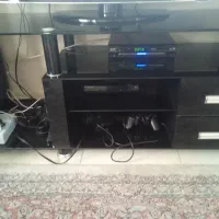 میز تلوزیون شیشه ای