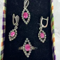 نیم ست نقره