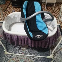 گهواره نوزاد پرتابل و تاشو(بسیار تمیز و در حد نو)