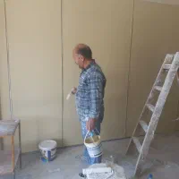 نقاش نقاشی ساختمان در پردیس کنیتکس اقساط ٪|خدمات پیشه و مهارت|پردیس, فاز ۲|دیوار