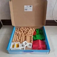 اسباب بازی ساختنی، چیدمان چوبی و عروسک|اسباب‌بازی بچه|تهران, دروازه شمیران|دیوار