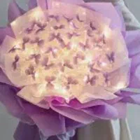 دست گل پروانه پرطرفدار خوشکل|گل مصنوعی|دورود, |دیوار