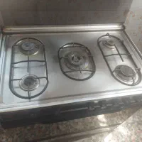 اجاق گاز تمام استیل فردار همراه با جوجه گردان