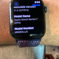 اپل واچ سری7 درحد نو|ساعت|کرج, برغان|دیوار