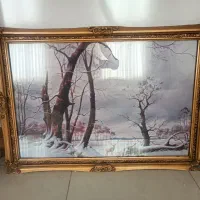 تابلو ۱۰۰×۷۰ فرم چوب