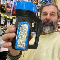 چراغ قوه شارژی خورشیدی نگهبانی قوی اضطراری s561