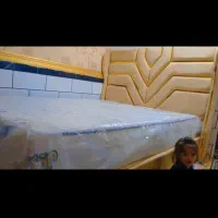 تخت خواب دونفره همرادوشک رویال نو|تخت و سرویس خواب|اهواز, کمپلو جنوبی|دیوار
