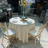 اجاره ،باند،صندلی،میز،ظروف کرایه یزدی|خدمات پذیرایی، مراسم|فردیس, داوری|دیوار