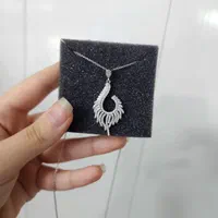 پلاک و زنجیر نقره اصل برند سیلور
