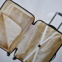 دو ست کامل چمدان  رنگ مشکی وبژ|کیف، کفش، کمربند|گرگان, |دیوار