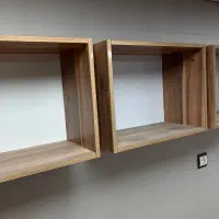 قفسه باکسی دیواری چوبی