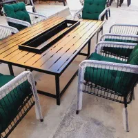 میز آتشدان و مبلمان باغی طرح براوو کلین تشک xk2i8|مبلمان خانگی و میز عسلی|چهارباغ, |دیوار