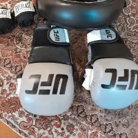 دستکش ام ام ای mma ufc و باند بوکس|تجهیزات ورزشی|تهران, مینای شمالی (مخبر)|دیوار