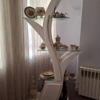 بوفه مدل دار سفید