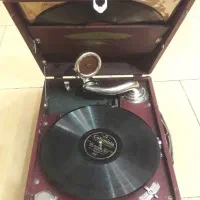 گرامافون هندلی اصل انگلیس .روشن
