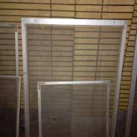 حفاظ توری درب حفاظ  توری پنجره آلومینیوم کیلویی|مصالح و تجهیزات ساختمان|شاهین‌شهر, شهرک گلدیس|دیوار