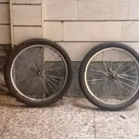 لاستیک دوچرخه سایز ۲۰ فقط 2 یا 3 ماه استفاده شده|دوچرخه، اسکیت، اسکوتر|تهران, مهرآباد جنوبی|دیوار