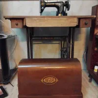 چرخ خیاطی کلکسیونی  قدیمی  پایه  سینجر