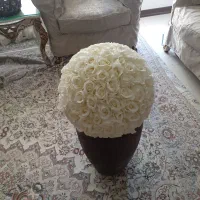 گل مصنویی باگلدان وسب
