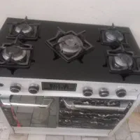 گاز طرح فر ۵ شعله/در حد نو