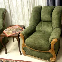 مبلمان ۷ نفره و نهار خوری ۶ نفره|مبلمان خانگی و میز عسلی|شیراز, شهرک برف فروشان|دیوار