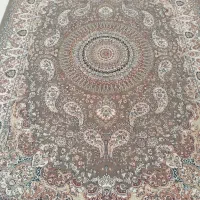 یک جفت فرش ۶ متری گردویی ضخیم پر تراکم در حد نو