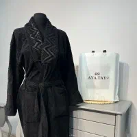 فروش حوله تن پوش مشکی سایز 135 وارداتی