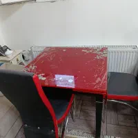 غذاخوری ۴نفره شیشه ای