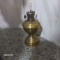 چراغ برنجی کار  استاد رحمتی