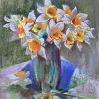 پاستل رنگی|تابلو، نقاشی، عکس|تبریز, |دیوار