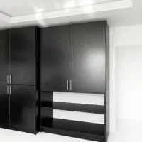 ست کامل کمد و رگال لباس تمیز و سالم