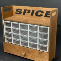 جاحبوباتی/جابرنجی/جا ادویه(اقساط بدون چک)|ظروف نگهدارنده، پلاستیکی، یکبارمصرف|یزد, |دیوار