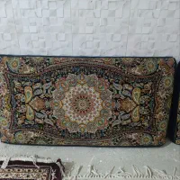 ۶ عدد پشتی دستباف ۷۰۰ شانه در حد نو